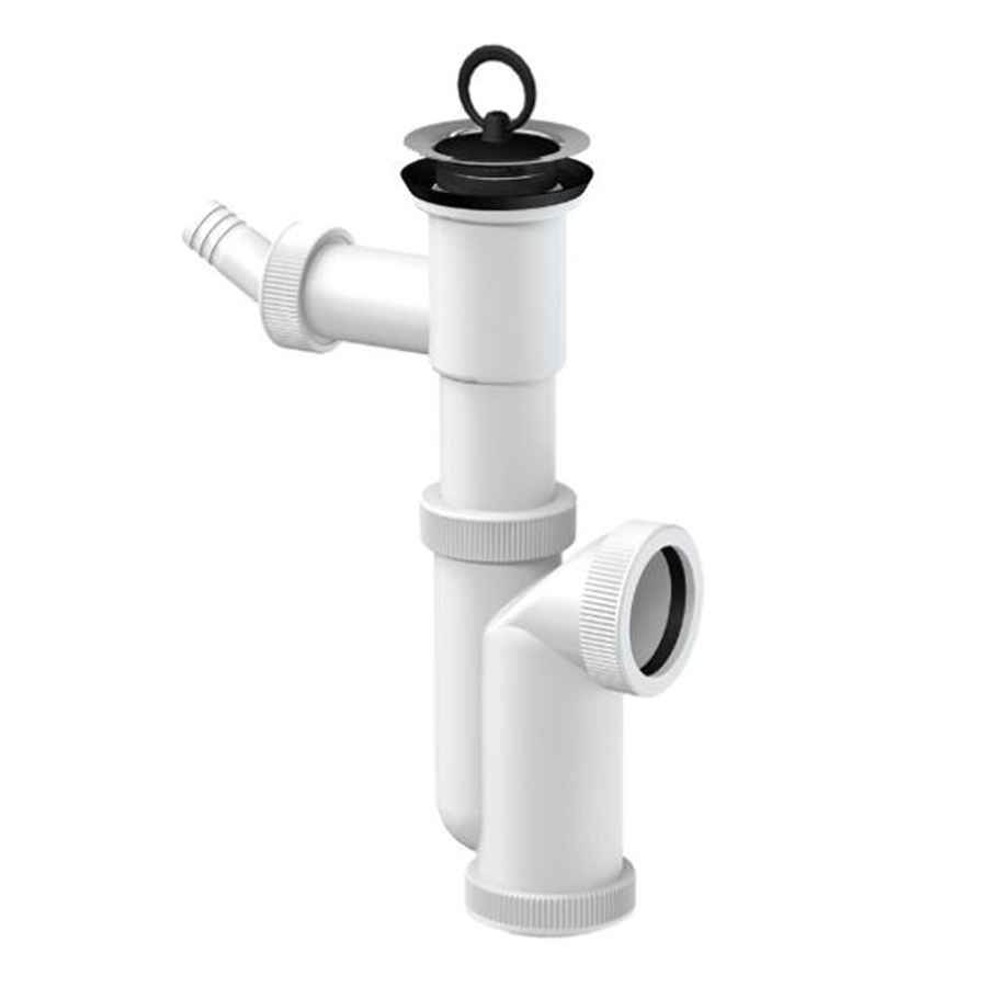 Sifon drez.DN50/40 T-707 s výv.na práčku,nerez