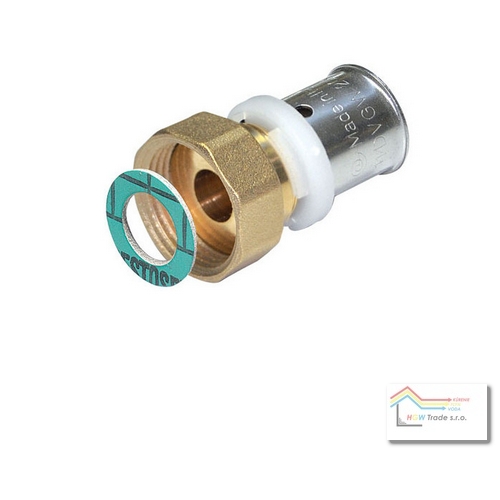 Prechod lis.s prevleč.mat.a plochým tesn.16x1/2"