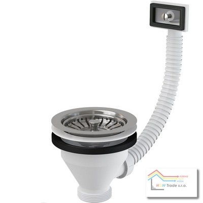 Vršok drezový  pr.115 -6/4" -výtokový ventil s prepadom