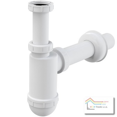 Sifon umývadlový pr.40 s prevlečnou maticou 5/4"