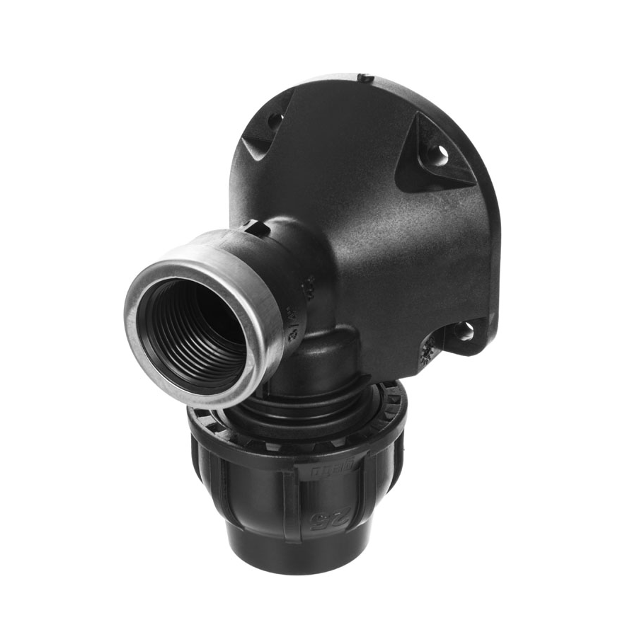 Koleno nástenné 20x1/2" plastové pre PE rúry