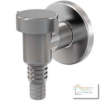 Sifon pračkový nadomietkový chróm