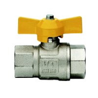 Ventil guľ.plyn 1/2" motýľ FF