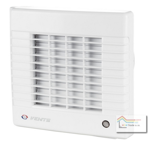 Ventilátor VENTS 100MAT autom.žalúzia+časový spínač