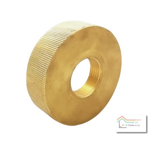 Adaptér mosadz S60x6 na IBC nádrž s redukciou na 3/4"F