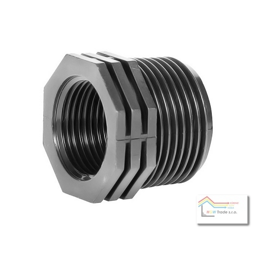 PP redukcia 1"x1/2"MF polypropylén