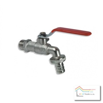 Ventil gul. záhradný 1/2"x3/4" páka