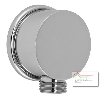 Vývod na sprchu stenový 1/2" chróm