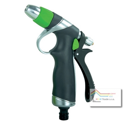 Zavlaž.pištol kovová pogumovaná nastavitelná