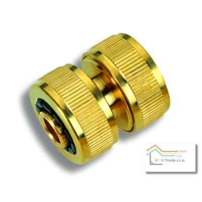 Mosadz spojka 3/4" s maticami