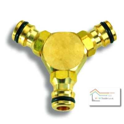 Mosadz medzikus pre 3 spojky