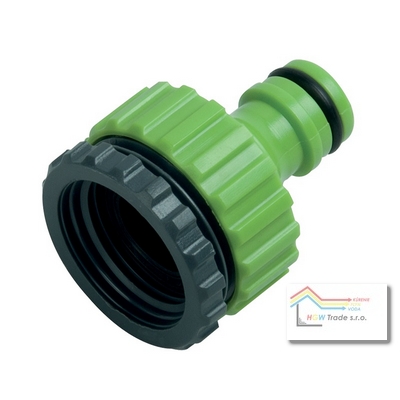 Plastový  adaptér 1" vnút. závit +  redukcia na 3/4"