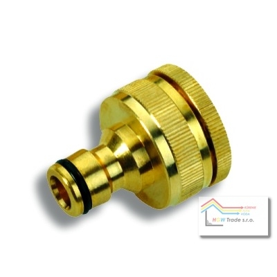 Mosadz  adaptér 1" vnút. závit +  redukcia na 3/4"