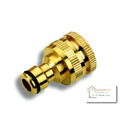 Mosadz  adaptér 3/4" vnút. závit +  redukcia na 1/2"