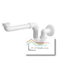 U sifon úsporný s 5/4"prevl.matic.-DN 40