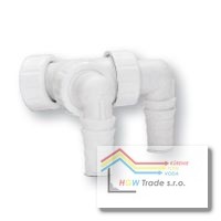 Dvojkolienko k podom.práčk.sifónu(matica,tesnenie)