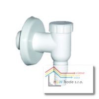 Sifon pračkový 32 vonkajší biely