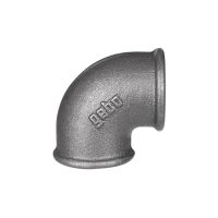 Koleno 90 čierne 5/4"