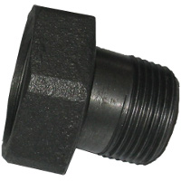 Polšrobenie k čerpadlám 6/4"x1"M čierne