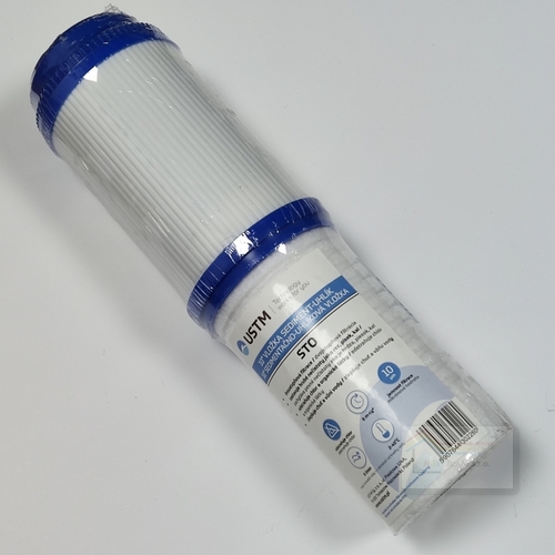 Vložka do filtra 10" kombin.-lis.aktívne uhlie+PPR 5mikr.