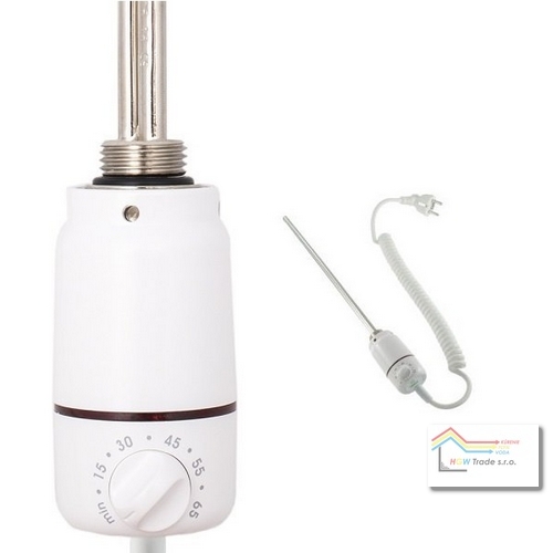 Vykurov.tyč s elektron.termostatom 150W biela