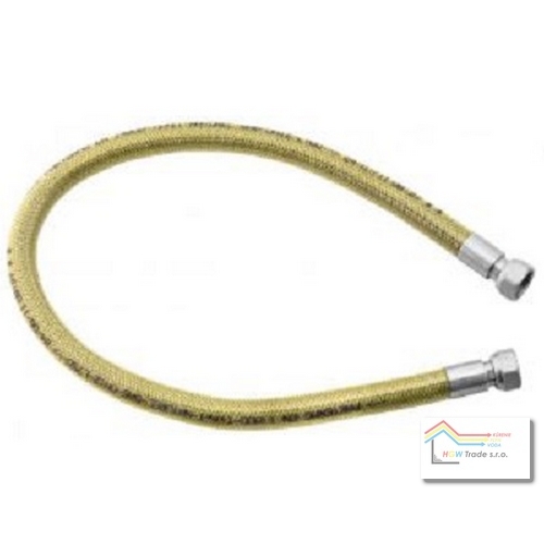 Hadica na plyn rozťahov.nerez. 1/2"FF75-150cm poplast.