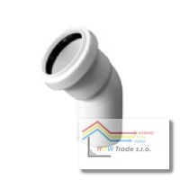 Koleno HT 32/87 biele