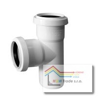 Odbočka HT 32/32/87 biela