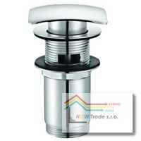 Umyvadlový ventil výtokový CLIK-CLAK hranatý 5/4"