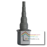 HT koncovka 40 na pripojenie hadice priama (8-25mm)