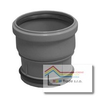 Hrdlo nástrčné 110/110 do rury