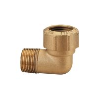 Spojka,plast-kov 32-M 1",koleno