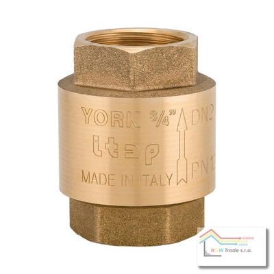 Klapka spätná pružinová UNI 1/2" YORK