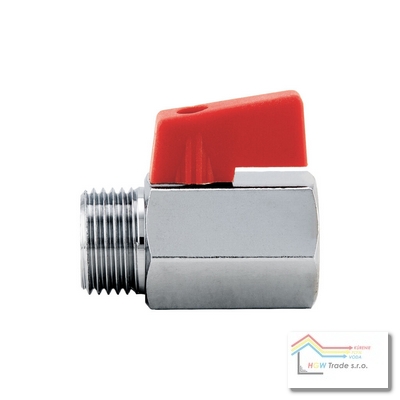 Ventil guľ. MINI-MF 3/8" voda
