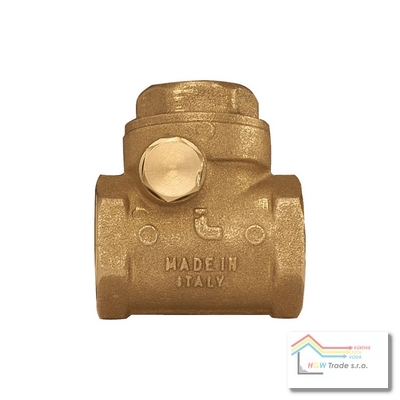 Klapka spätná záv.5/4" vodorovná (sedlo NBR)