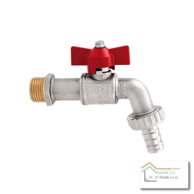 Ventil záhradný motýľ 3/4"