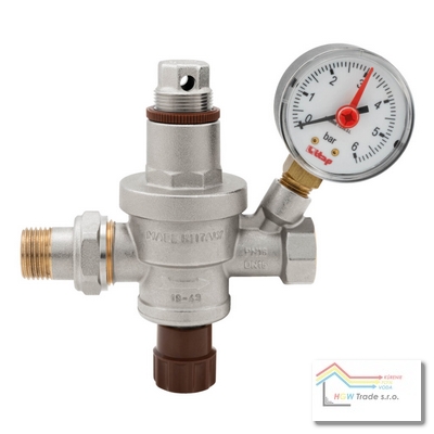 Ventil dopúšťací autom.MF1/2" bez manom.