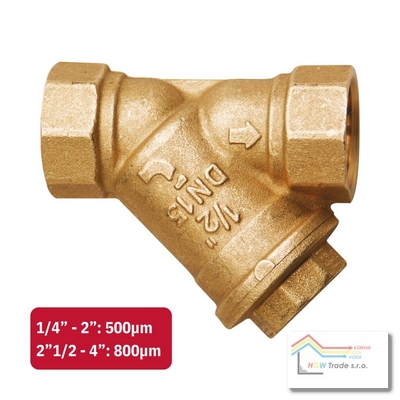 Filter záv."Y"-3"-voda 800 mikron.