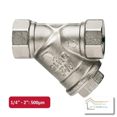 Filter záv."Y"-1"-poniklovaný 500 mikron