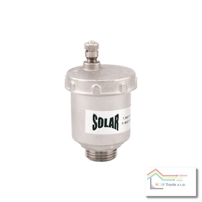 Ventil odvzd.bank.3/8"priamy, pre solar.systémy