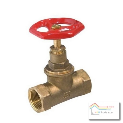 Ventil priamy K-83T 6/4" mosadz