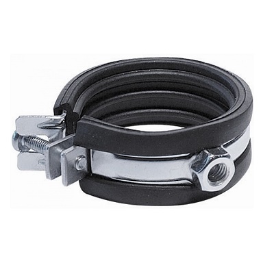 Držiak rúry s gum.tes. 100-104mm jednoskrut.M8