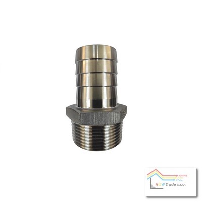 Nerez hadic.koncovka M1"-25mm typ 337 AISI-316