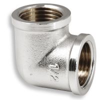 Koleno 90 chróm 1/2" FF