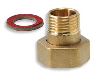 Šrobenie mosadz 2-dielne 1/2" , matica 3/4"