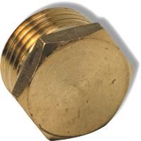 Zátka mosadz 1/4" K-272
