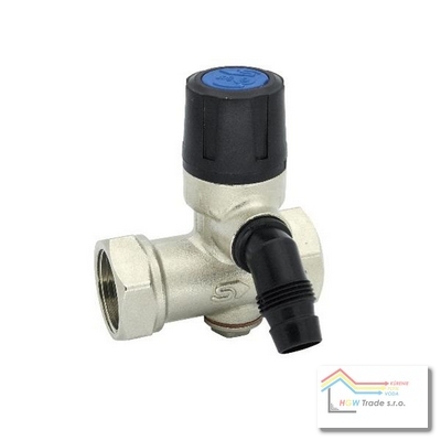 Poistný ventil pre el. bojler 3/4 TE 2848 DN15,6bar