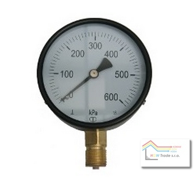 Manometer 106S  D150 rozsah 0-1MPa,M20x1,5