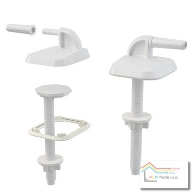 Závesy P0009-ND pre WC dosku A60