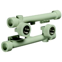 Komplet nástenný PPR d=2x20x1/2"